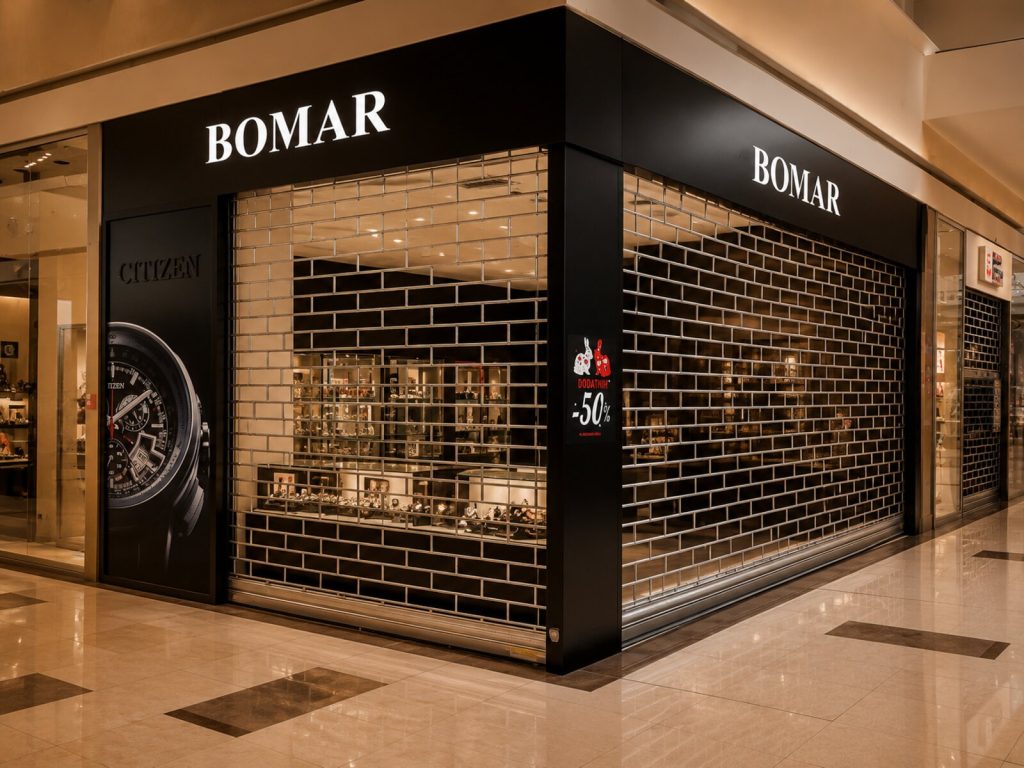 Rolo rešetke ili rolo vrata – model iz galerije