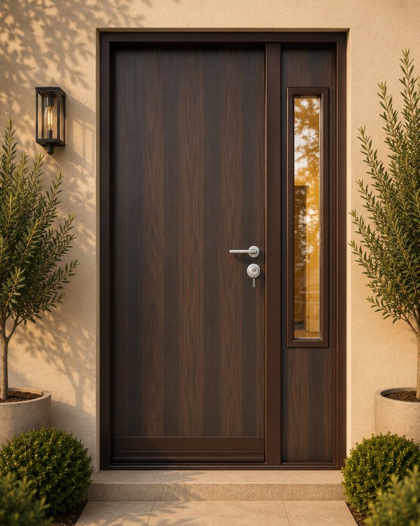 Sa bočnim svetlom – sigurnosna vrata po meri, Optimus Doors